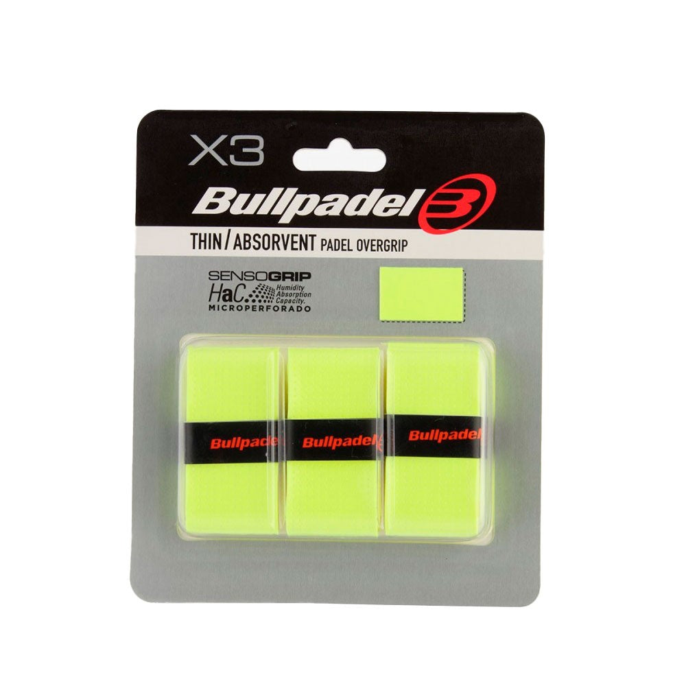 Bullpadel Perforated Overgrips Yellow
