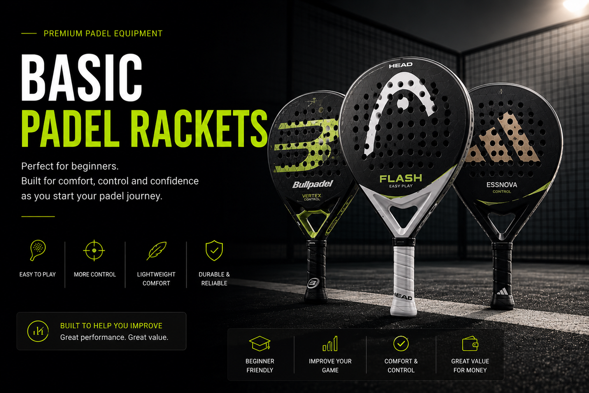 Beginner Padel Rackets | Easy to Play