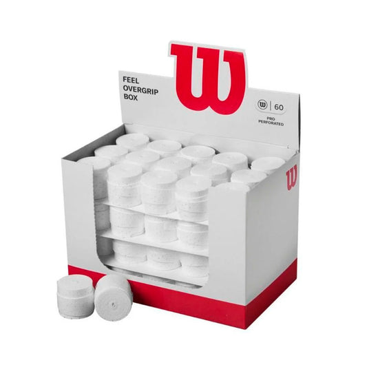 Box of 60 Wilson Pro Perforated Overgrips