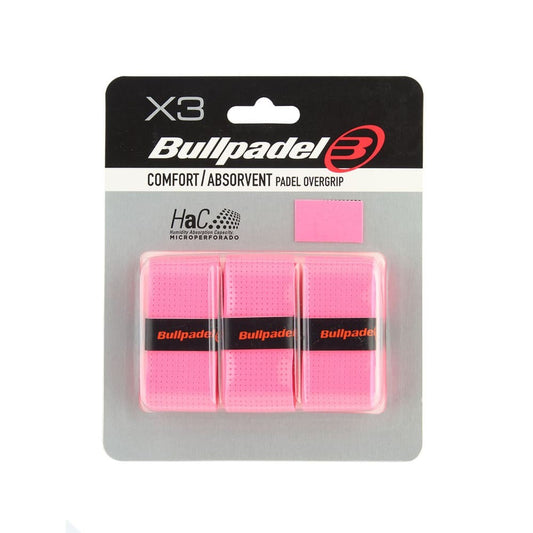 Bullpadel Perforated Overgrips Pink