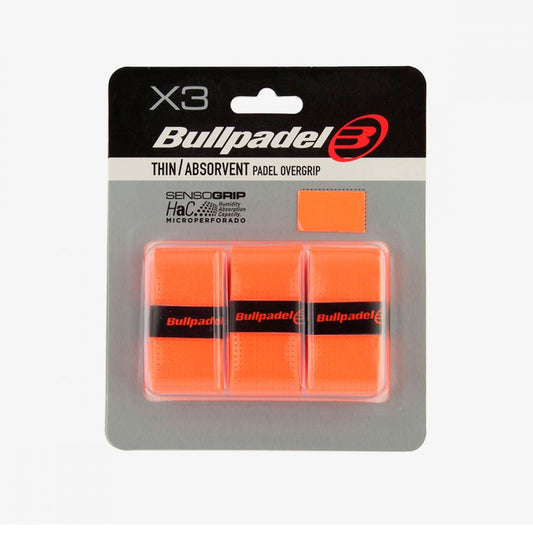 Bullpadel Perforated Overgrips Orange