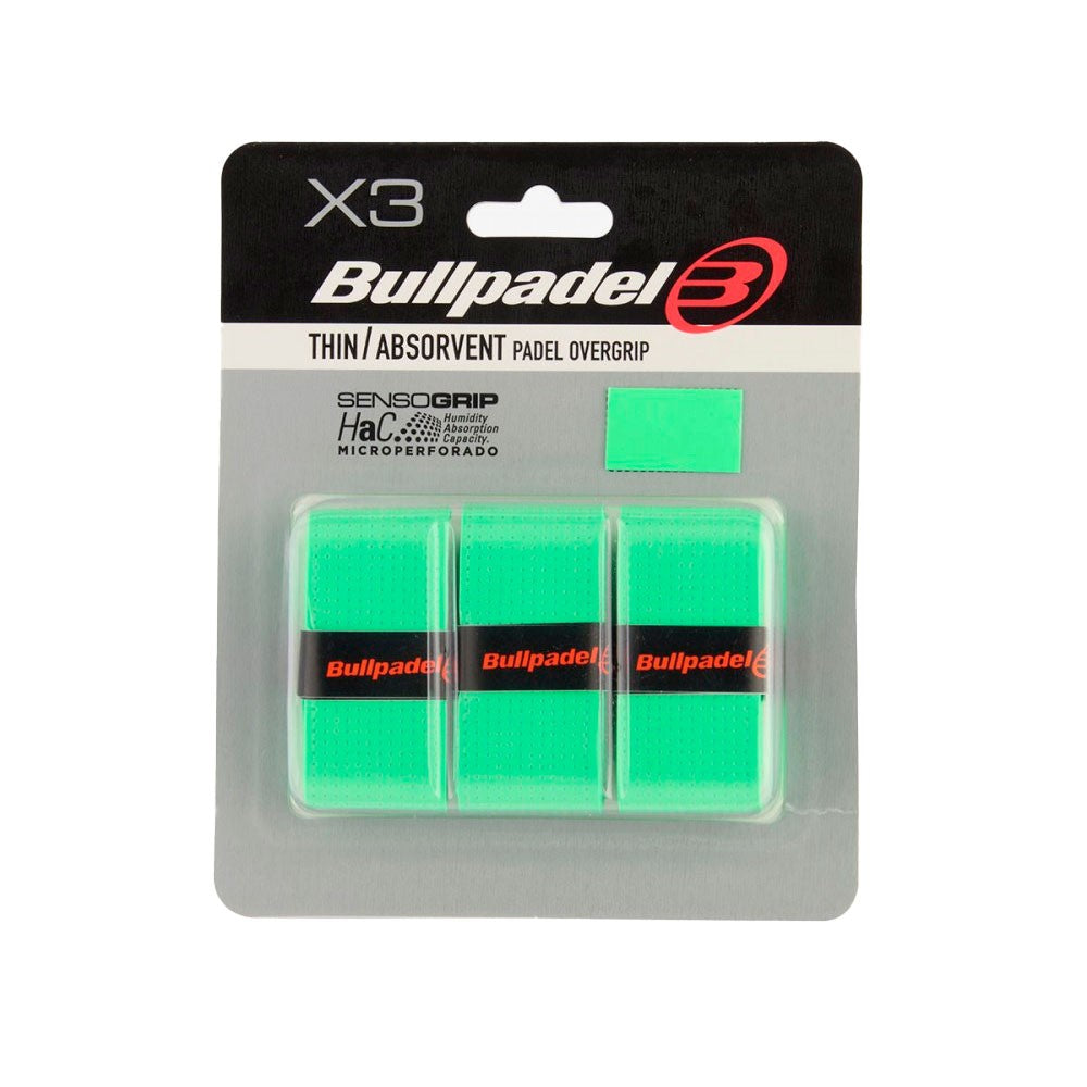 Bullpadel Perforated Overgrips Green